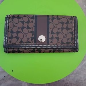 Slim Coach Wallet